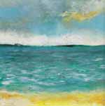 Am Horizont, 2015, 14 x 14 cm, klein