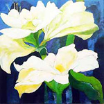 Amaryllis, 2017, 50 x 50 cm klein