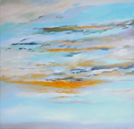 Der Abend naht, 2018, 60 x 60 cm klein