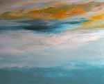 Himmel im Westen, 2017, 80 x 100 cm 1-2 klein