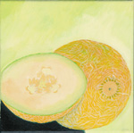 Honigmelone, eineinhalb, 2006, klein