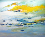 Im Himmel lesen, 2018, 100 x 120 cm 0 klein