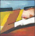 Reise in die Oberpfalz - Felder. gesehen, erfunden, 5, 2016, 10 x 10 cm klein