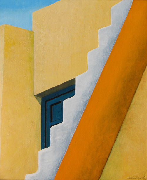 Treppe von unten, 2008