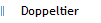 Doppeltier