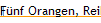 F�nf Orangen, Reihe