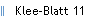 Klee-Blatt 11