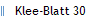 Klee-Blatt 30