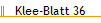 Klee-Blatt 36