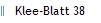 Klee-Blatt 38