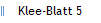 Klee-Blatt 5