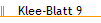 Klee-Blatt 9