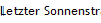 Letzter Sonnenstrahl
