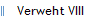 Verweht VIII
